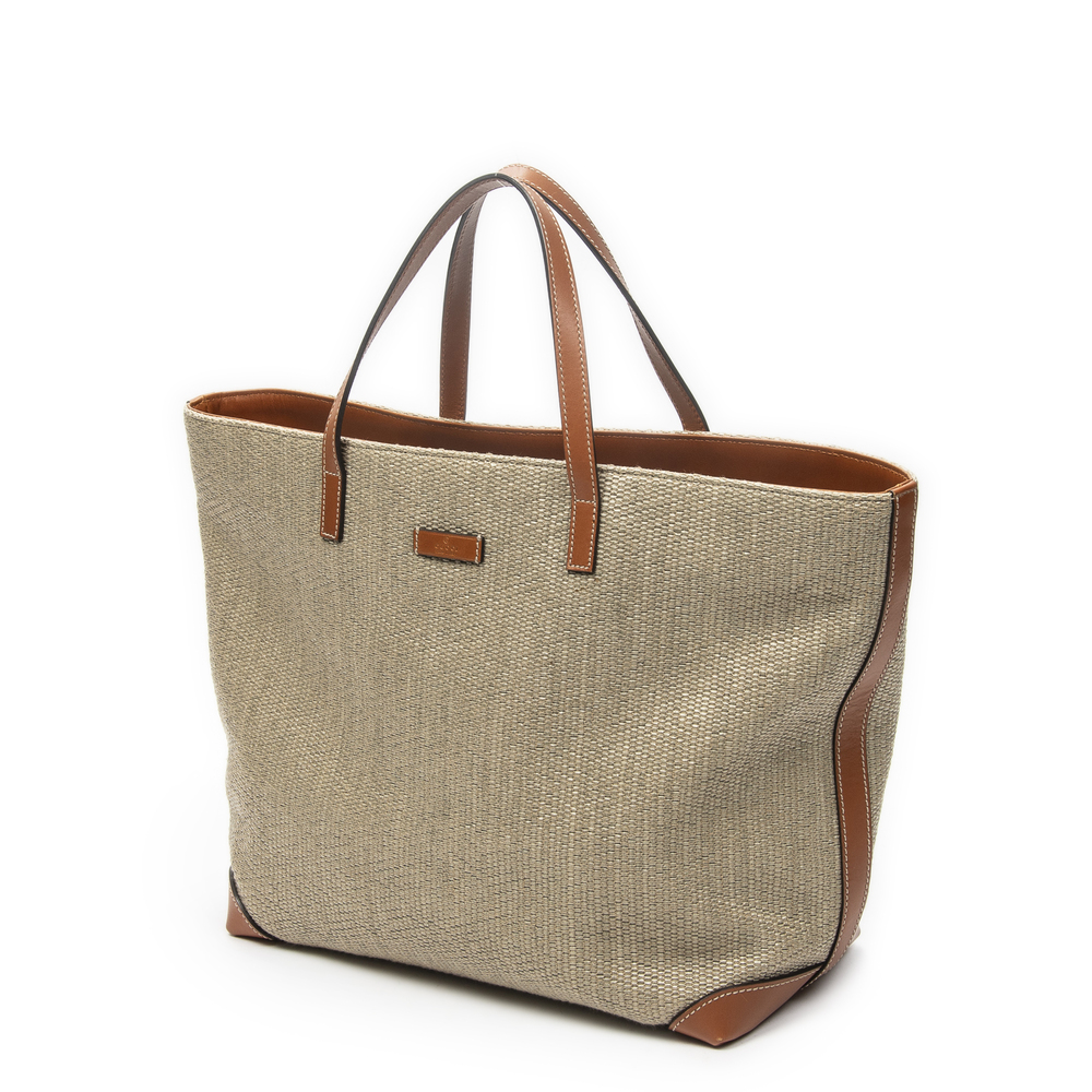 Gucci Raffia Shopping Tote - Picture 2 of 10
